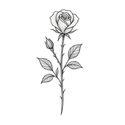 Fine Line tattoo design 7