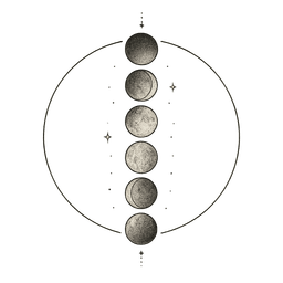 Fine Line tattoo design 8