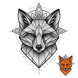 Geometric tattoo design 11