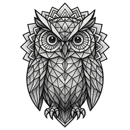 Geometric tattoo design 13