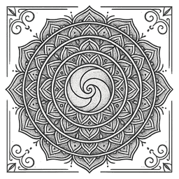 Geometric tattoo design 14