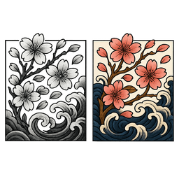 Japanese tattoo design 3