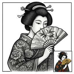 Japanese tattoo design 6