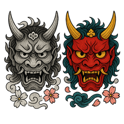 Japanese tattoo design 11