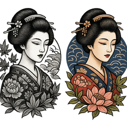 Japanese tattoo design 18
