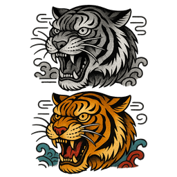 Japanese tattoo design 19