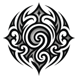 Tribal tattoo design 9