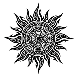 Tribal tattoo design 14