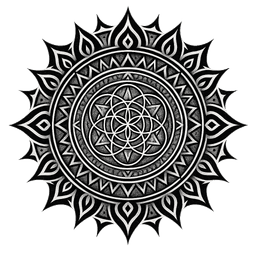 Tribal tattoo design 19